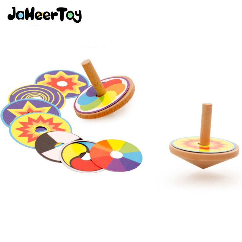 JaheerToy Giocattoli Del Bambino per I Bambini Gyro interazione genitore-bambino Giocattolo Educativo 3-4-5-6 3 anno di Età Bambino di Legno del Regalo Creativo