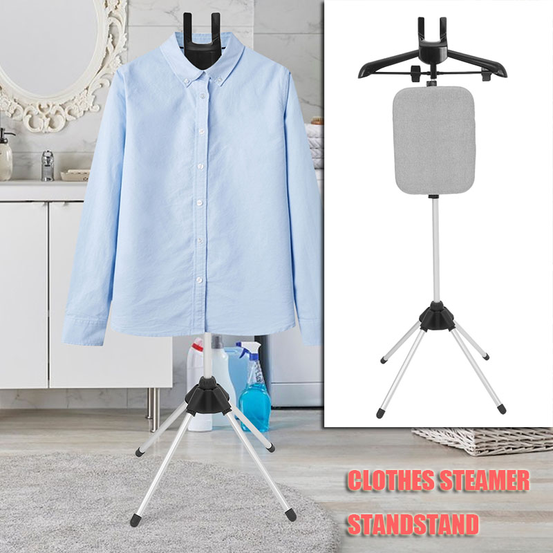 Wieszak robić prasowania z parownicą robić ubrań, regulowany stojak, suszarka robić płaszczy, składany parownik robić ubrań, prasowanie ręczne.