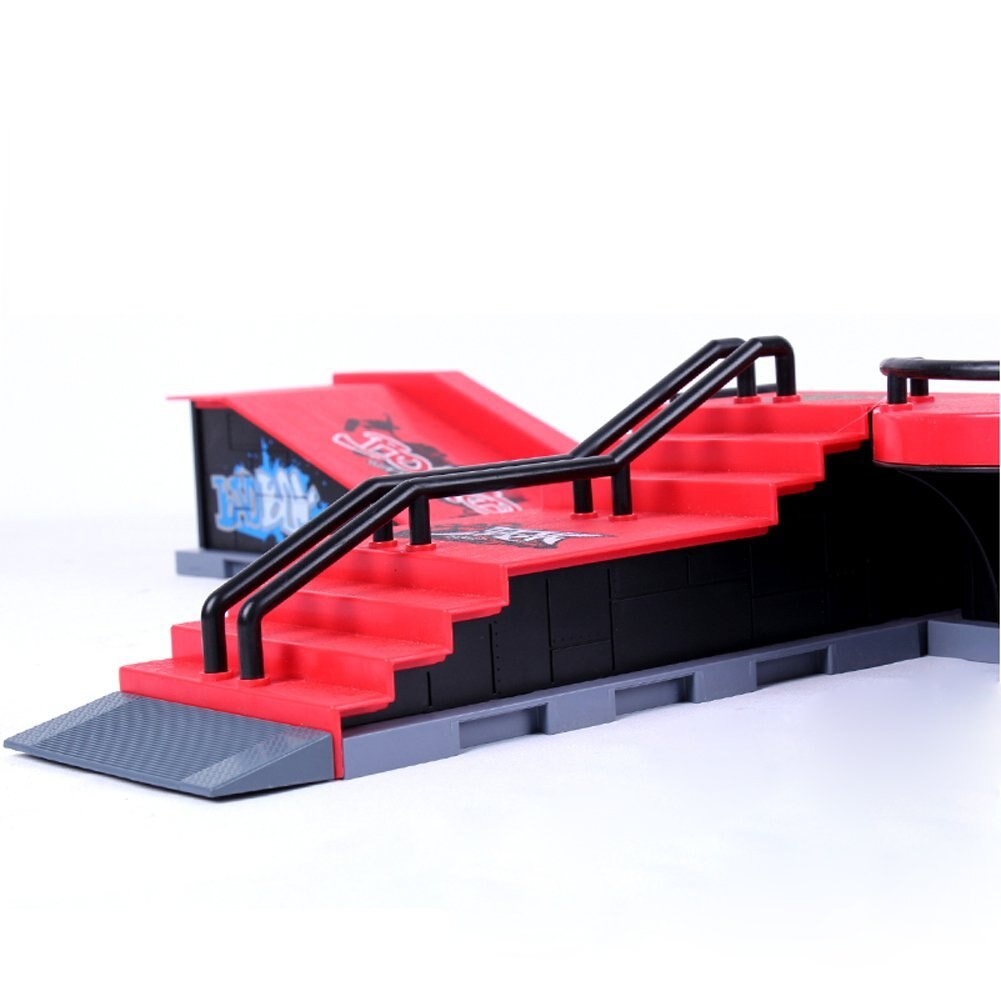 Skate Park Ramp Parts for Fingerboard Finger Board Ultimate Parks Ramp (F Style)