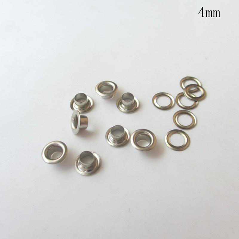 Round Eye Rivets 500 Pieces/Batch 4mm Diameter Copper Eye Rivet Can... – Grandado