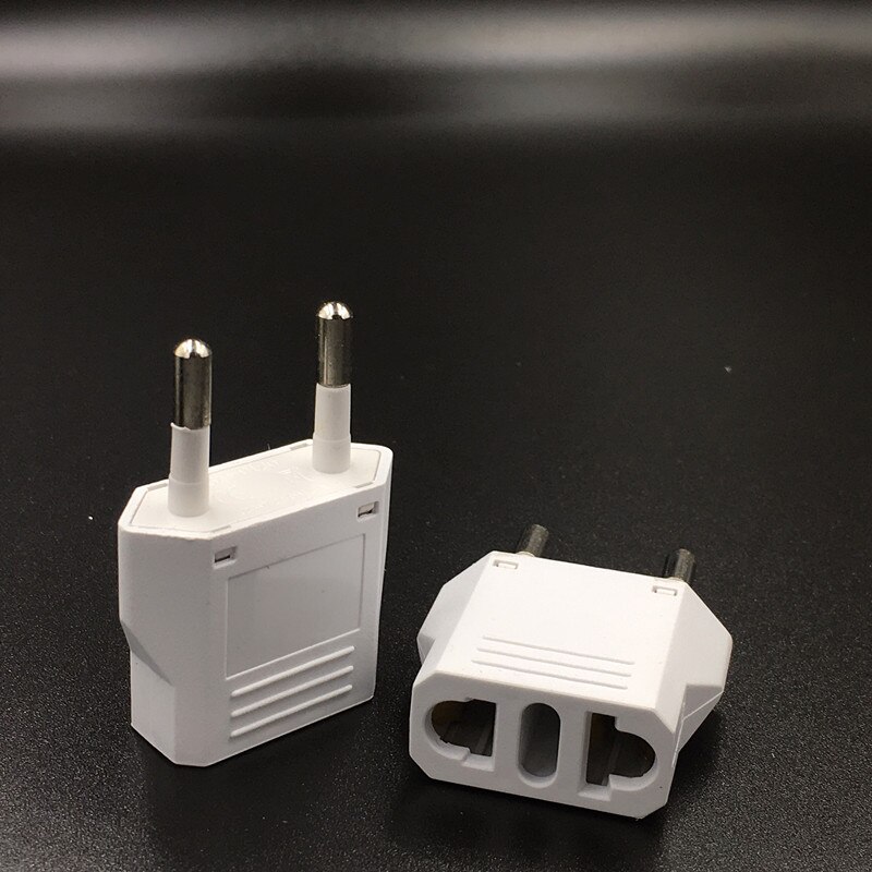 Ons EU Plug Mini Adapter Amerikaanse Naar Euro Europa Europese Reizen Power Adapter AC Converter Elektrische Stopcontact