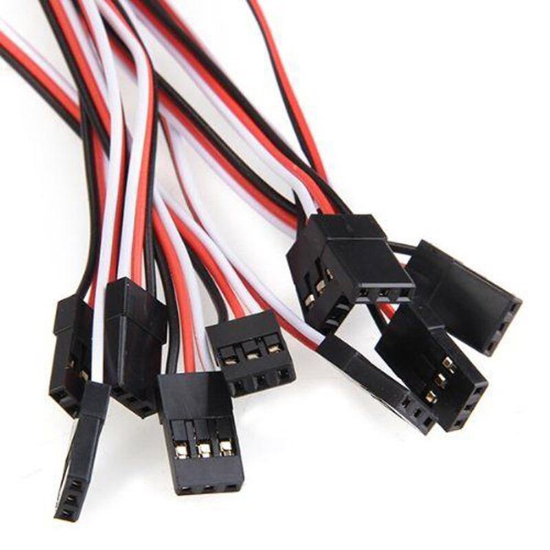 10 Stck 3Stift Männlich zu Weiblich Servo Verlängerung Kabel Blei Draht hdmi kabel Flugzeug Länge