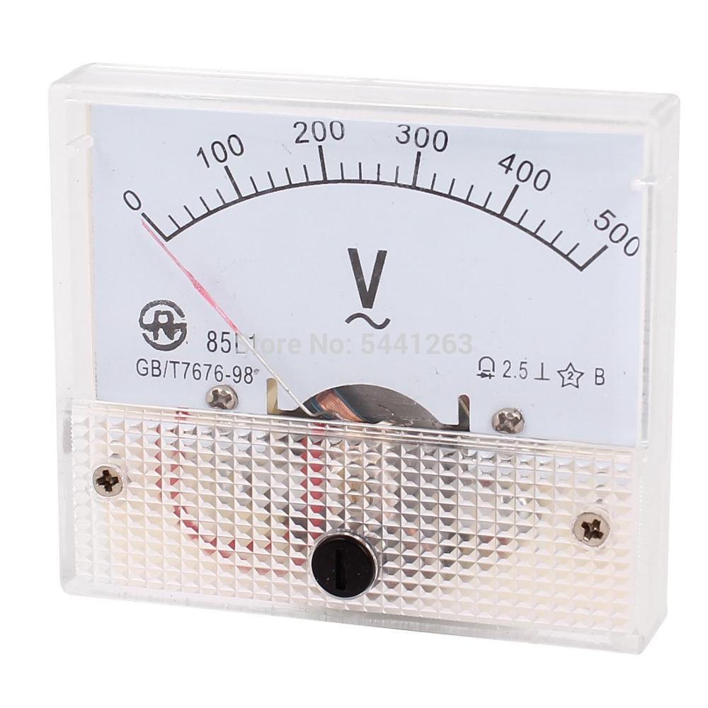 Analog AC voltmeter 85L1-150V 250V 300V 450V 500V 600V generator voltmeter