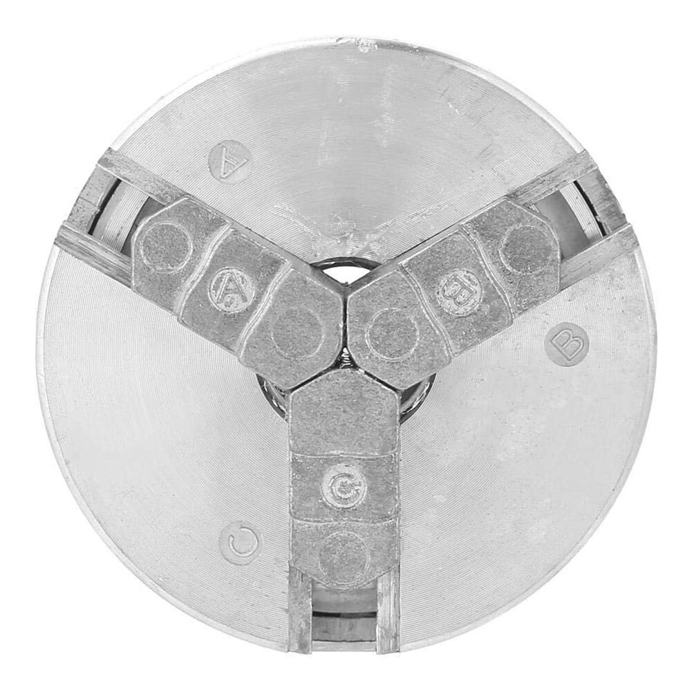 Zinc Alloy Mini Drill Chuck Manual Self-Centering Metal Woodworking 3-Jaw Lathe Chuck Clamp For CNC Lathe Machine Tool