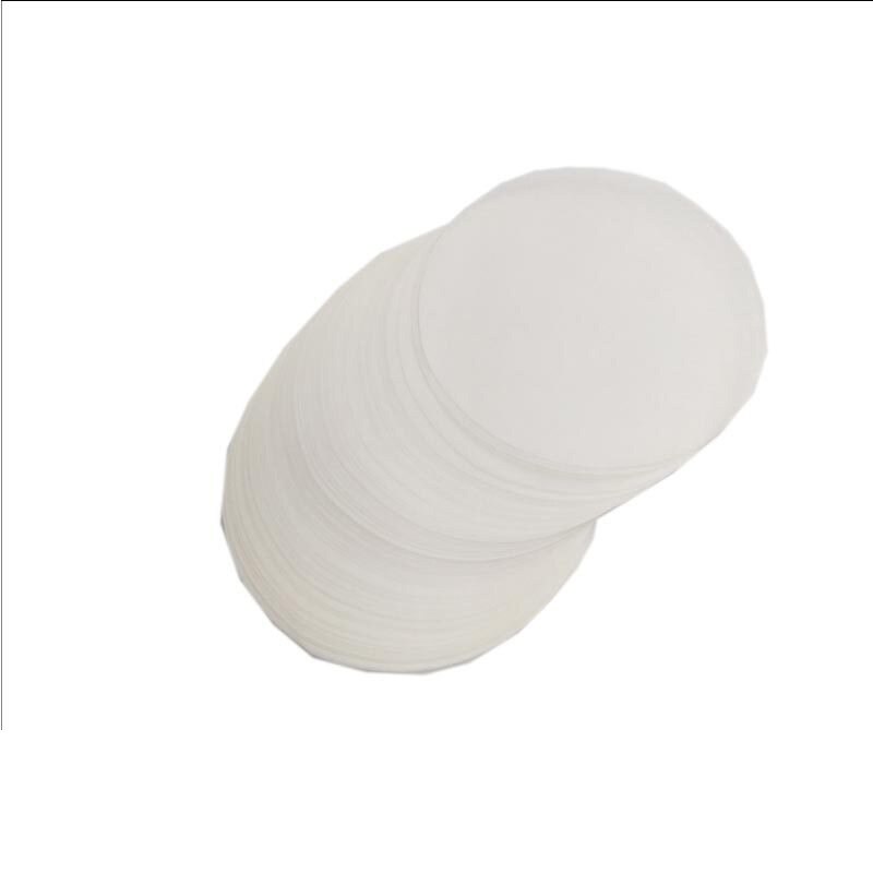 100pcs food pad paper, hamburger frozen patty compartment paper, double-sided silicone oil paper 11CM diameter