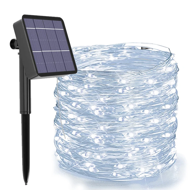 Solar LED String Lights Outdoor Waterproof Festoon... – Grandado
