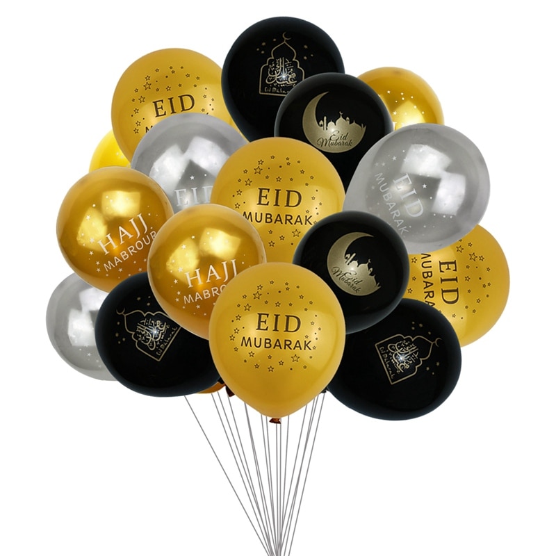 Fengrise Eid Mubarak Ballon Kareem Glücklich Ramadan Dekoration Muslim Islamischen Muslimischen Festival Ballon Ramadan Ballon Hilfe Mubarek
