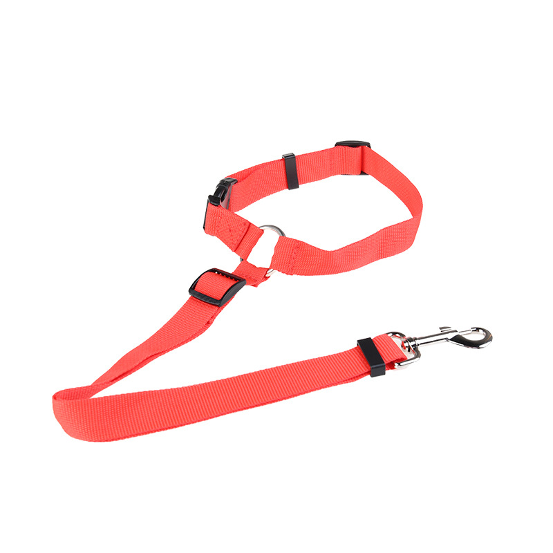 Universele Praktische Hond Kat Pet Veiligheid Verstelbare Autogordel Harness Leash Reizen Clip Strap Lood Autogordel