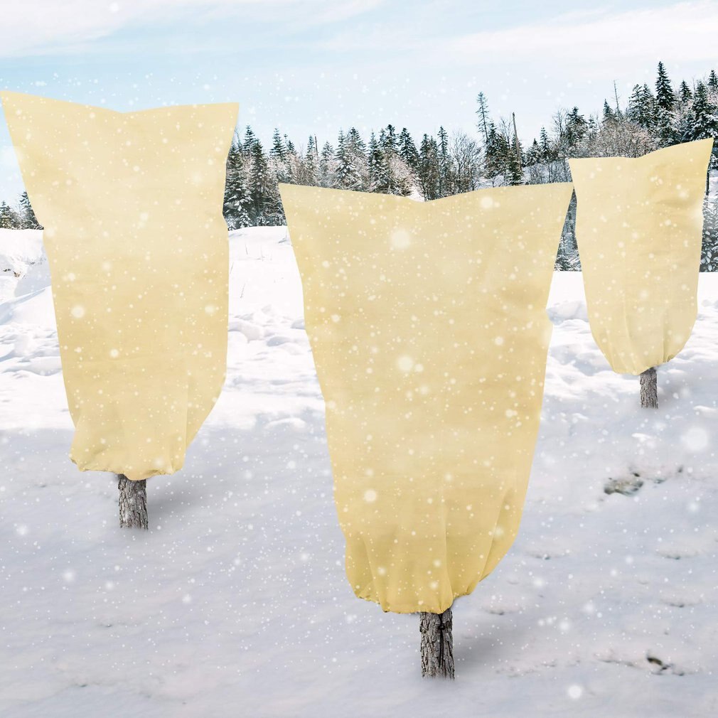 Frost Proof Tree Cover Plant Freeze Protection Covers Winter Plant Frost Cover Blanket Jacket For Plants