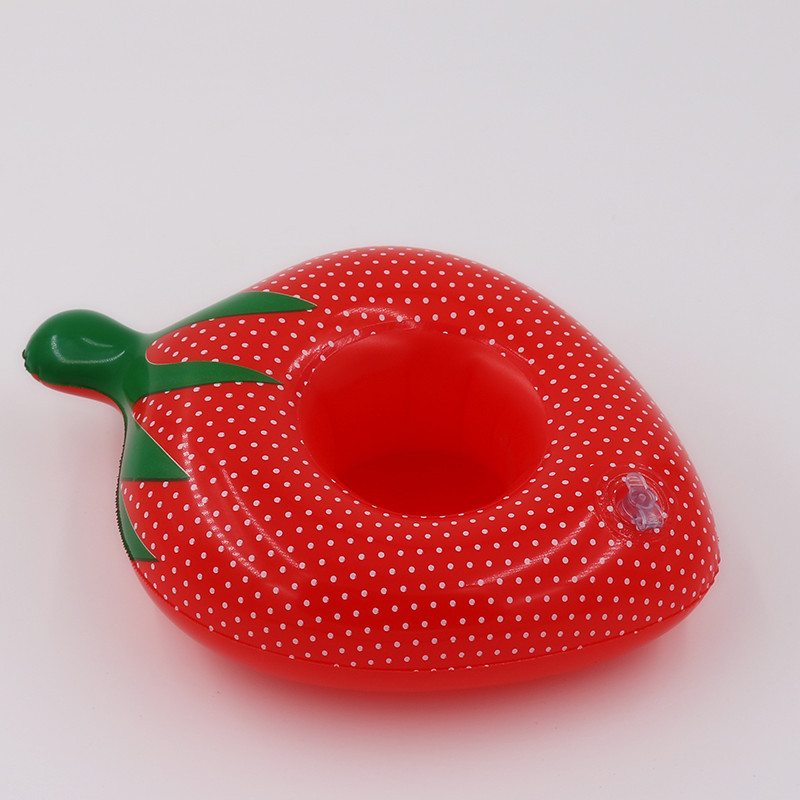 Sous-verre gonflable en forme de flamant Rose doré, support de tasse d&#39;eau flottant, porte-gobelet de boisson, jouet rempli d&#39;air, équipement de natation: K-6