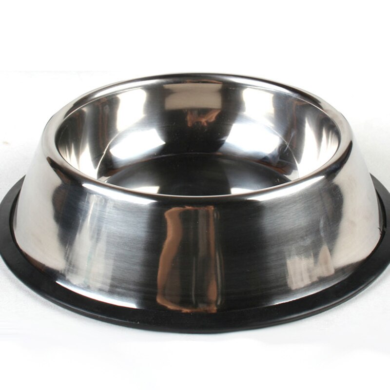 Hoopet pet dog daily products roestvrijstalen voerbakken, voerbak, waterbak: M