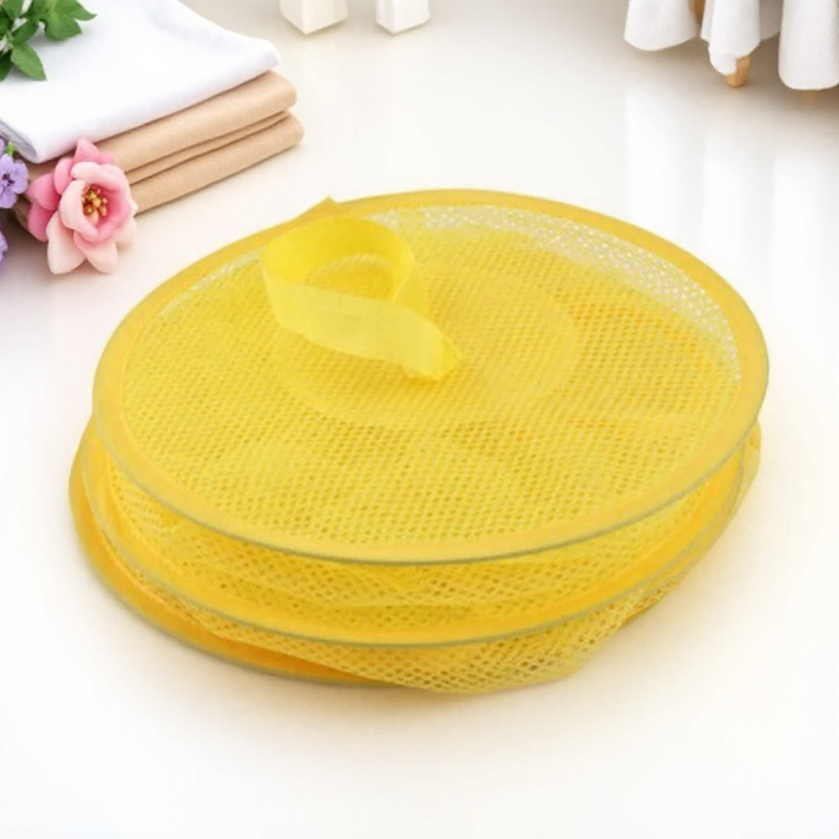 Organizador de almacenamiento multicapa, bolsa colgante para juguetes, ropa, armario de pared, cesta, solución de almacenamiento para el hogar: YELLOW