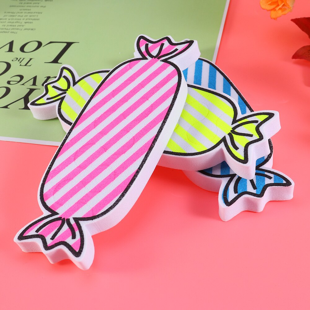 24pcs Toe Separators EVA Foam Candy Shape Soft Finger Toe Divider Spacers for Nail Art Pedicure Manicure