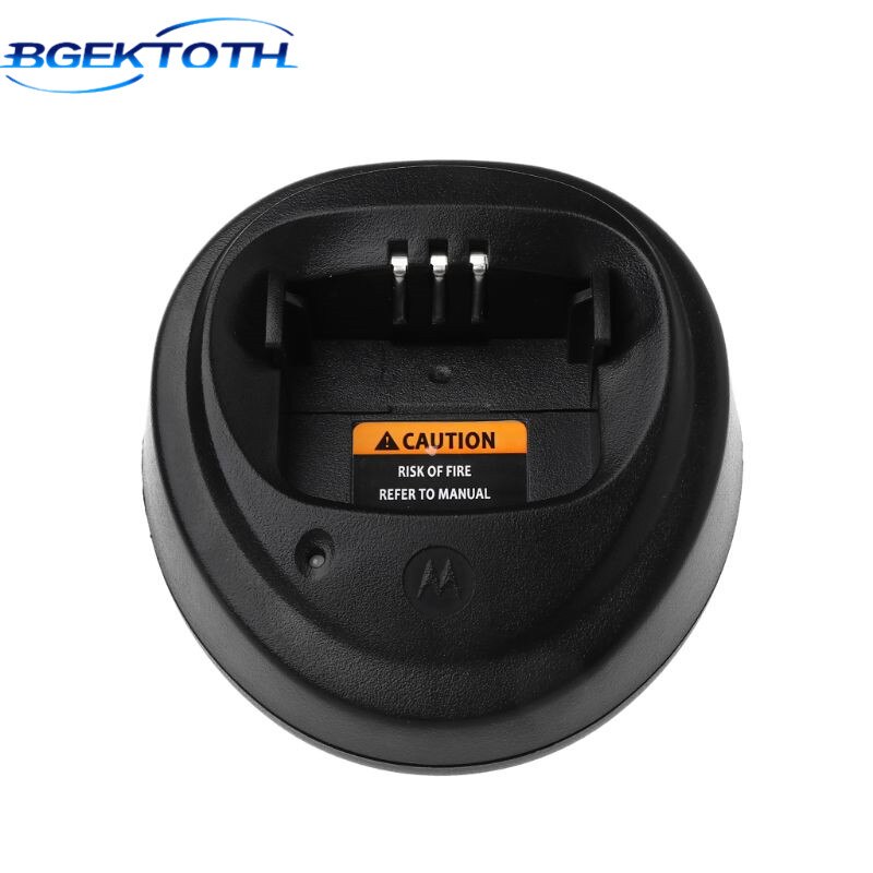 BGEKTOTH Basis Ladegerät für Motorola CP040 CP140 CP150 CP160 CP180 CP200 CP200XLS EP450 GP3188 Walkie Talkie Radio Zubehör: Default Title