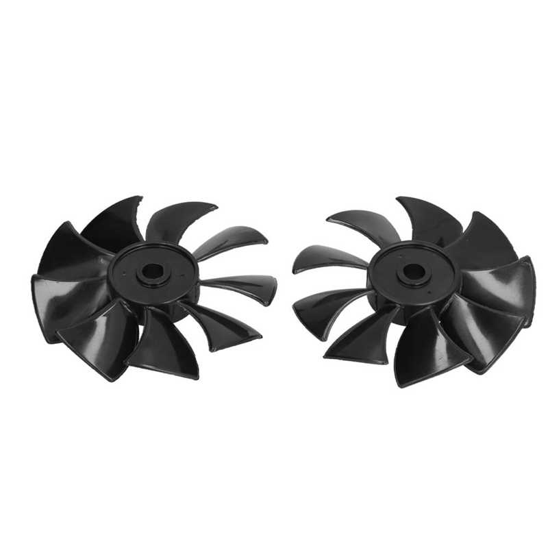 Motor Blades ABS Low Noise Cooling Fan Air Compressor Pump Replacement Accessories Compressor Motor Fan