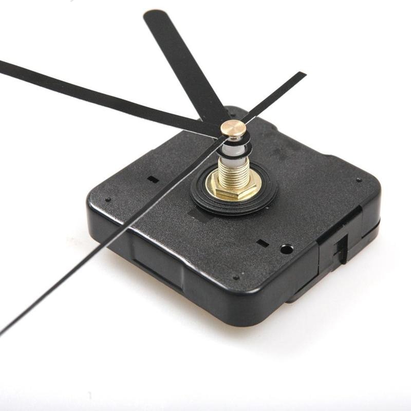 DIY Wall Quartz Clock Large Movement Mechanism Hands Replacement Repair Tool Kit With Hook