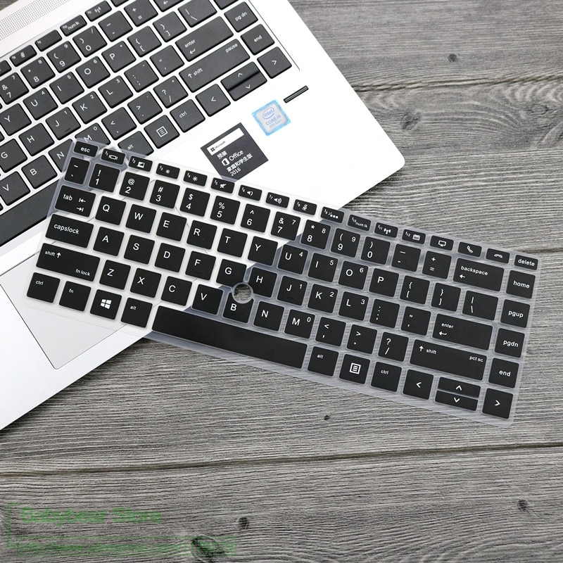 Ordinateur portable 14 pouces clavier housse de protection peau pour Hp Elitebook Elitebook 745 G5 / 840 G5 / 840 G6 avec Trackpoint trou