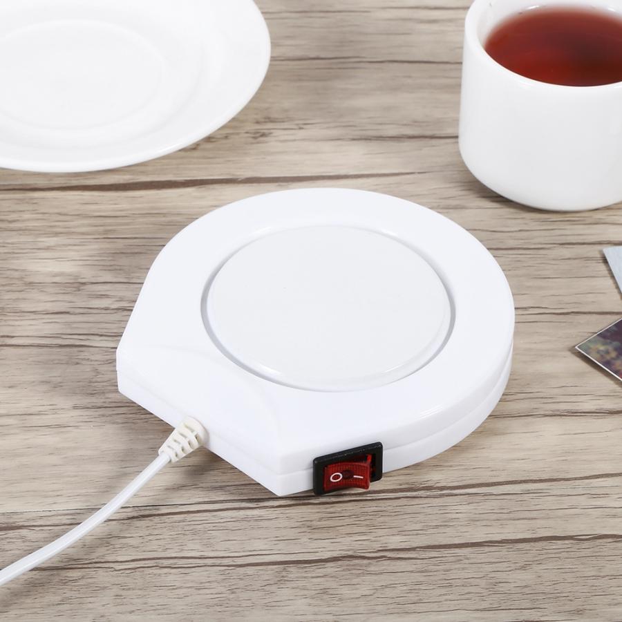 Varm kopp mjölk kaffe te varmare värme kopp varmare värme dryck mugg mat dryck varmare calentador de taza 110v