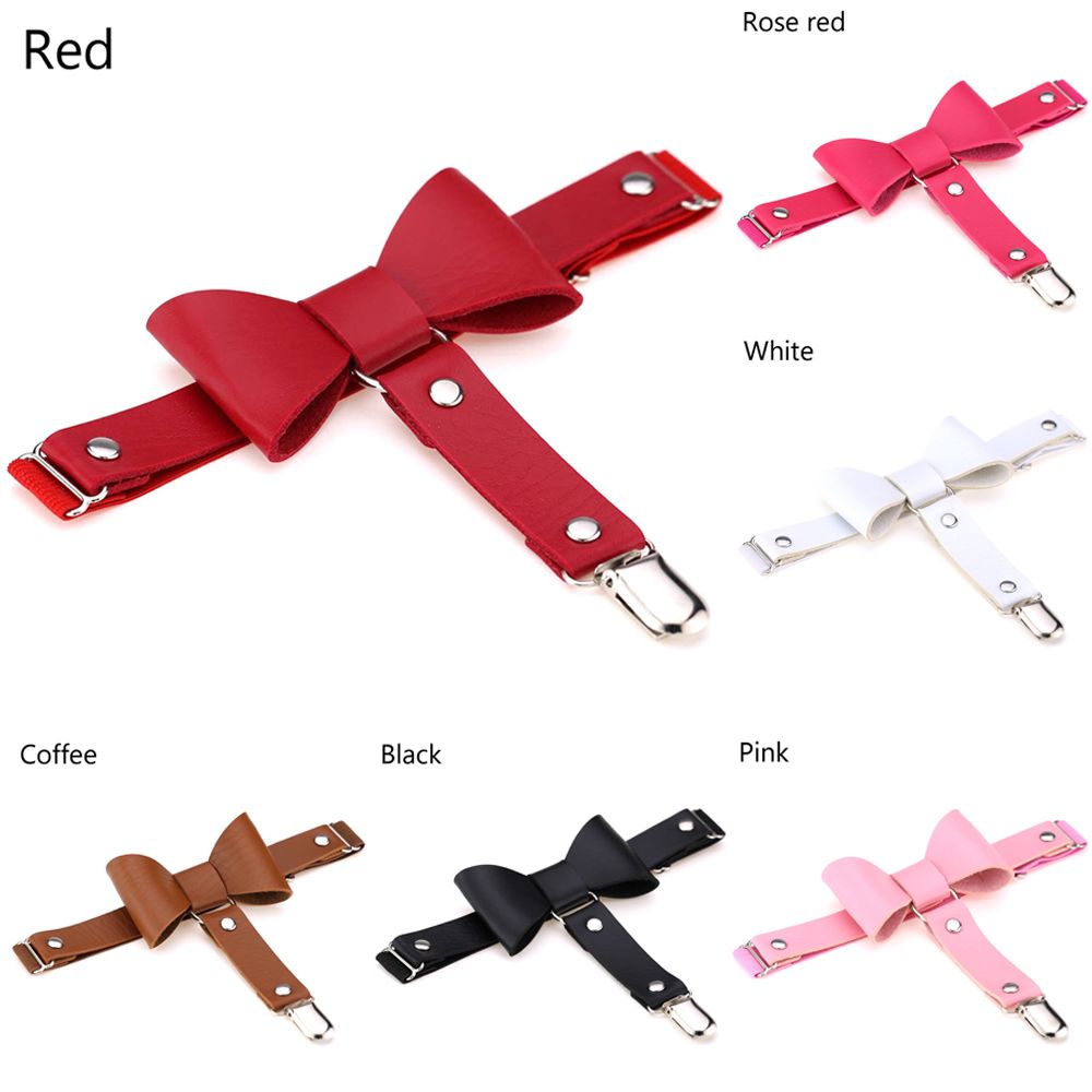 1 pièces Sexy Punk gothique en cuir bretelles chaussettes ceinture jambe anneau cuisse bas élastique noeud noeud jarretière