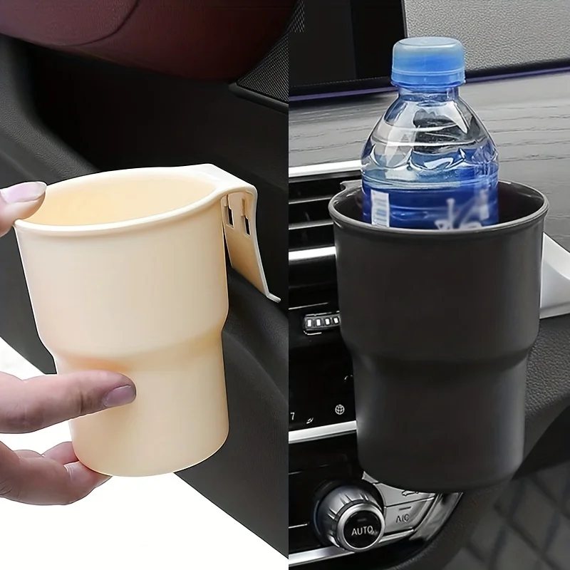 Auto Wasserbecherhalter Auto Klimaanlage Steckdose Aufhängungshalterung feste Halterung Tasse multifunktionales Getränkeregal