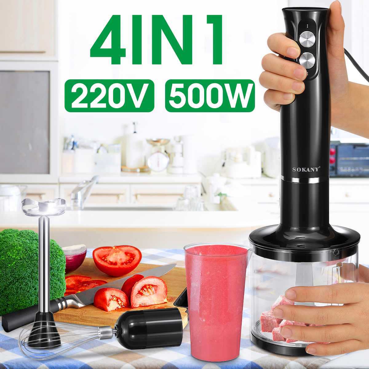 Koken Stok Baby Complementaire Voedsel Machine Huishoudelijke Kleine Koken Stok Vier-In-een Eiklopper Blender Draagbare Blender