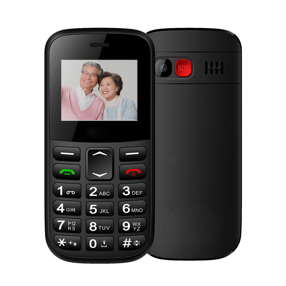 Dual sim-kaarten bar telefoon yingtai  t36 groot toetsenbord groot lettertype sos mobiele telefoon geschikt voor ouderen ondersteuning trillingsvrij bureaublad
