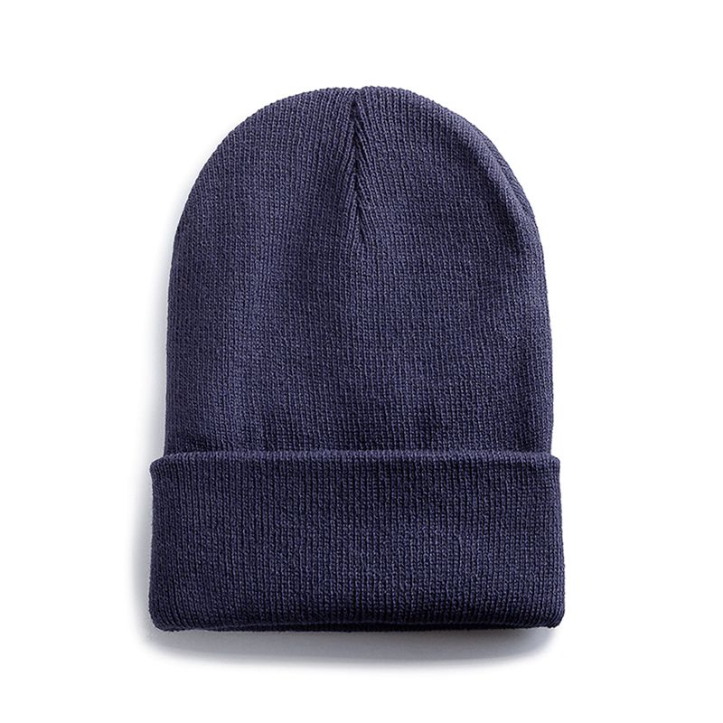 gorro Unisex Multicolor de otoño e invierno para hombre, gorro básico para uso diario, gorro de punto suave para mujer, gorro de calle que combina con todo: Verde militar