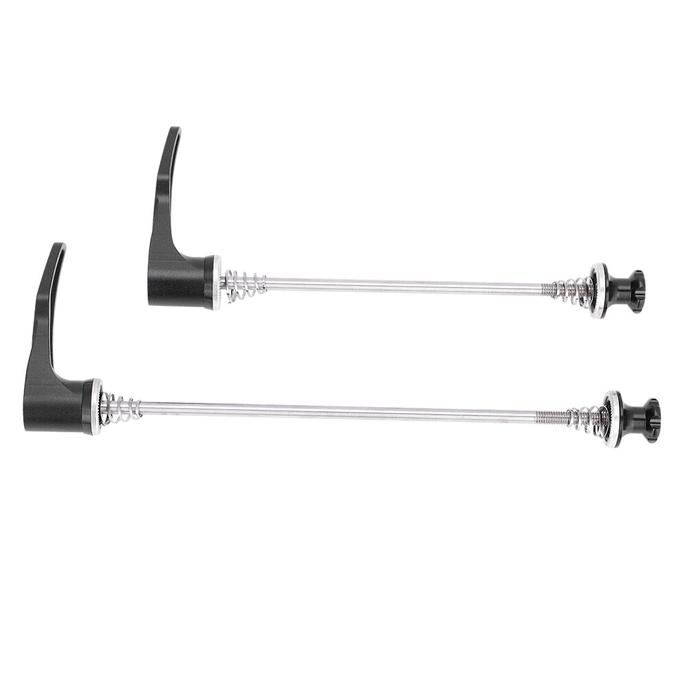 Titanium Alloy Bicycle Quick Release Skewer Lever For Mountain Bike Road Bicycles 100/135mm Wheel Hub Lightweight Quick Skewers: Black mountain bike