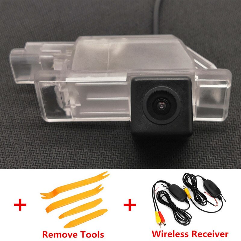 Caméra de recul et de stationnement pour voiture, avec Vision nocturne, HD, 170D, pour Peugeot 1007 208 301 307 308 406 407 408 508 607 806 807 RCZ: Wireless Camera Tool