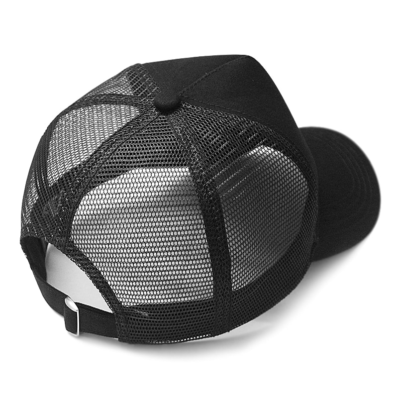 Stort hode mann stor størrelse mesh baseballhatter mannlig utendørs pluss størrelse sport caps far oversize lastebil cap 56-61cm 62-68cm