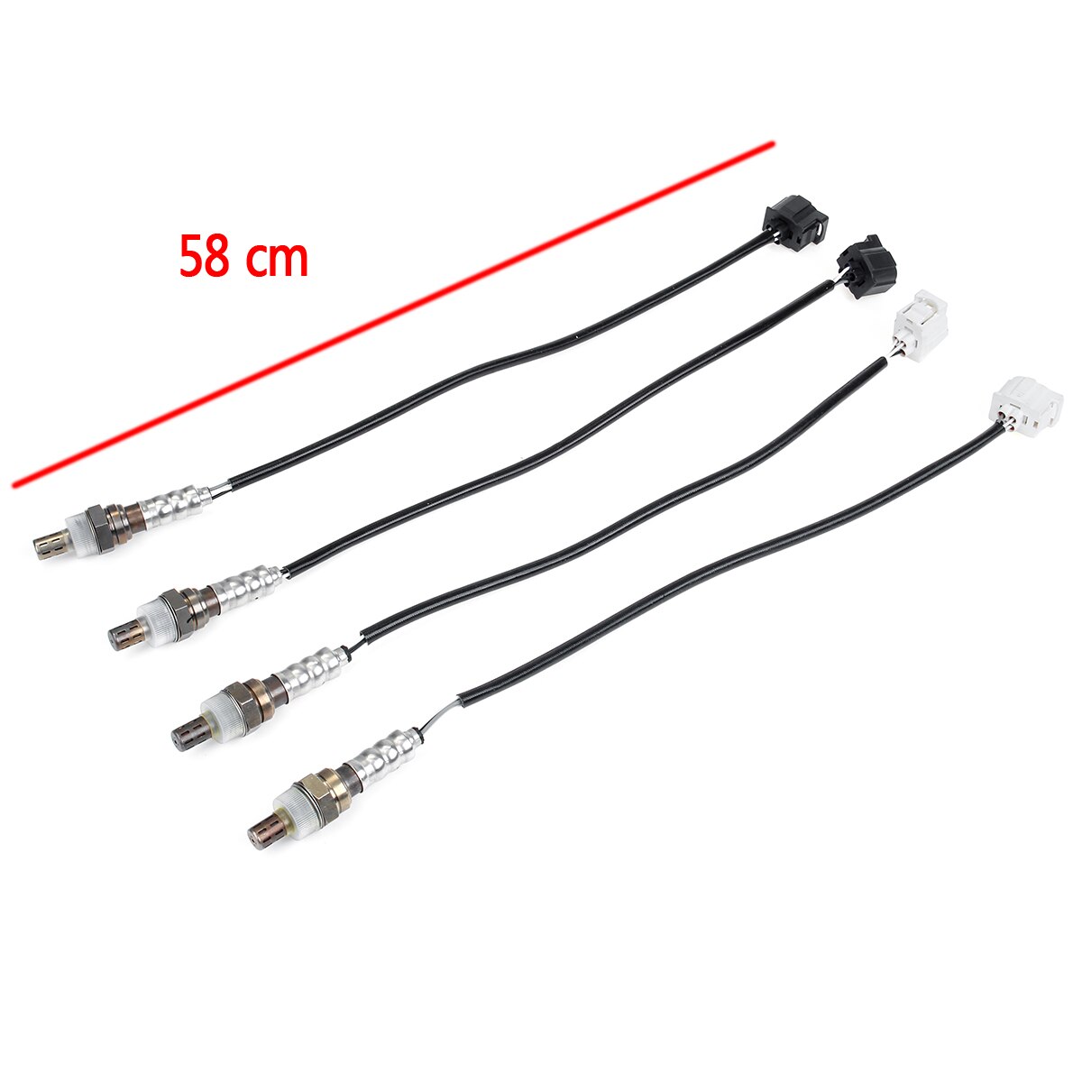 4Pcs Upstream & Downstream Oxygen O2 Sensor For Jeep Liberty V6 3.7L 2002 2003 234-4217 234-4228 234-4772 234-4228 56041953AA