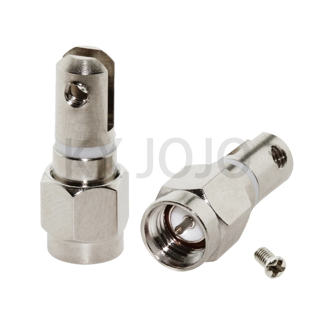 RF Coax Connector SMA Male BNC/TV/F/Universal Head Plug Connector with Screw for Replacement Telescopic Antenna Aerial Control: army green