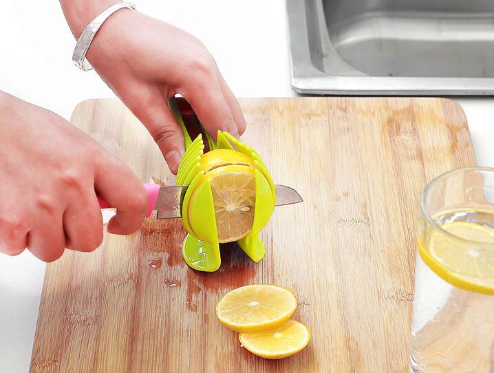 Multifunctionele fruit groente ronde plakjes lemon tomaat snijmachine keuken koken apparaat creatieve keuken gereedschap