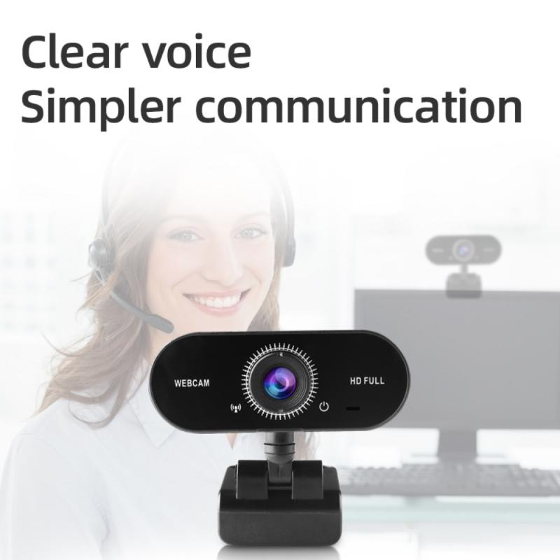 1080P 2K Computer Camera Web Camera Usb Plug Gratis Drive Met Microfoon Conferentie Live Camera Voor Pc Computer laptop
