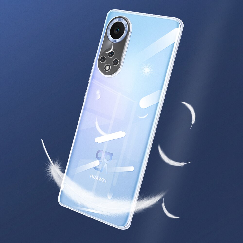 Transparante Telefoon Case Voor Huawei Nova 9 Pro Soft Clear Hoge Qualtiy Tpu Camera Bescherming Originele Achterkant Nova9 9Pro fundas