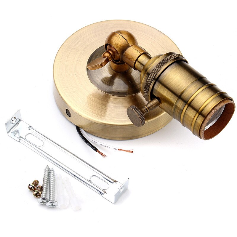 Wandlamp Blaker Lamp Base E27 Industriële Moderne Vintage Retro Antieke Plafond Light Bulb Lamp Holder Socket AC110-240V