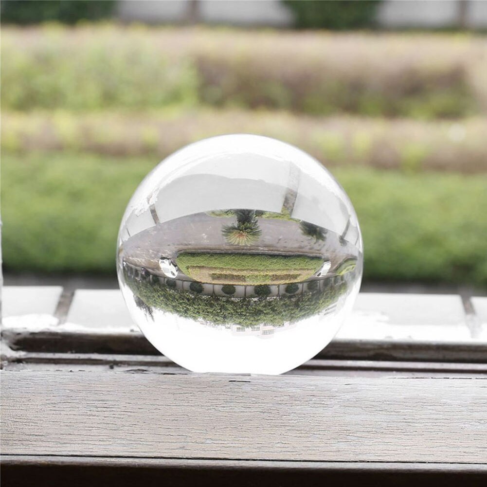 Transparent Crystal Ball Photography Acrobatics Show Prop Fortune Decor Ornament