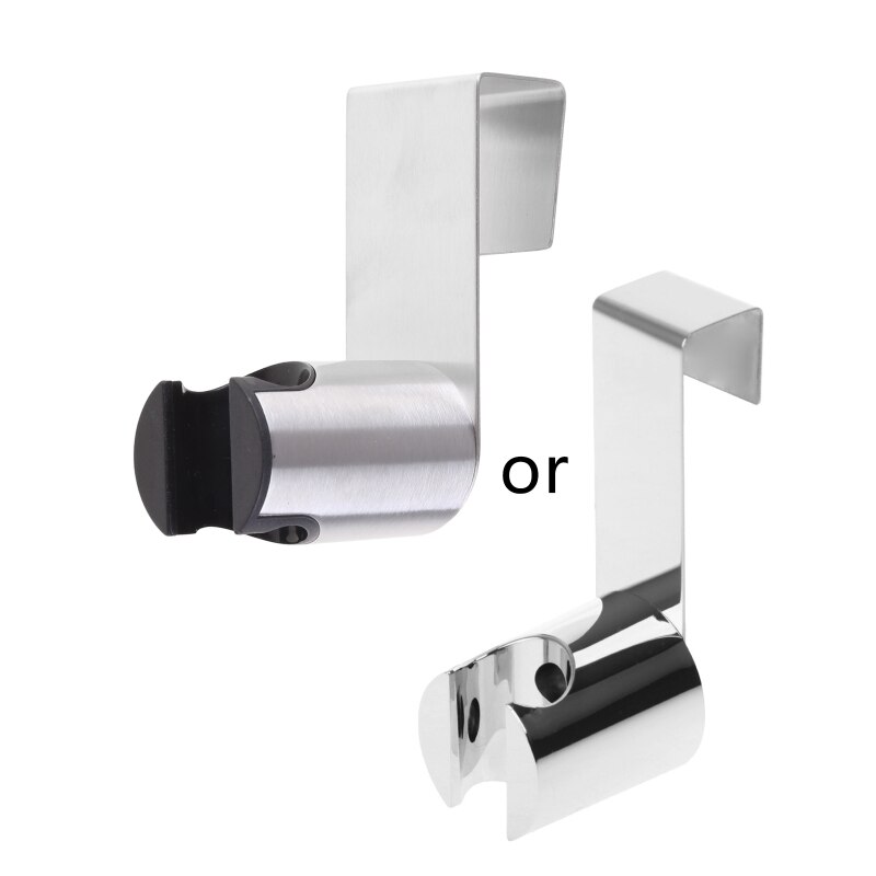 1 Pc Stainless Steel Bathroom HandHeld Sprayer Holder Shower Head Bracket Bidet Spray Heads Attachment: Default Title