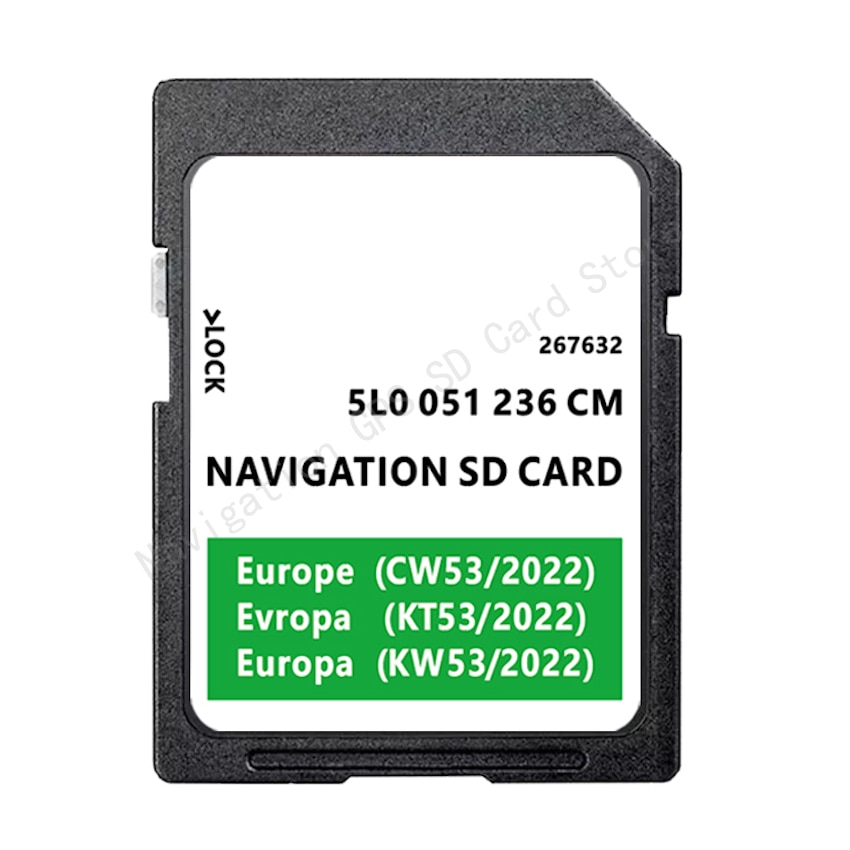 Voor Skoda Vw Zoals V15 2022 32Gb MIB2 Amundsen (Ontdek) media Navi Sd-kaart Europa Uk GEN2