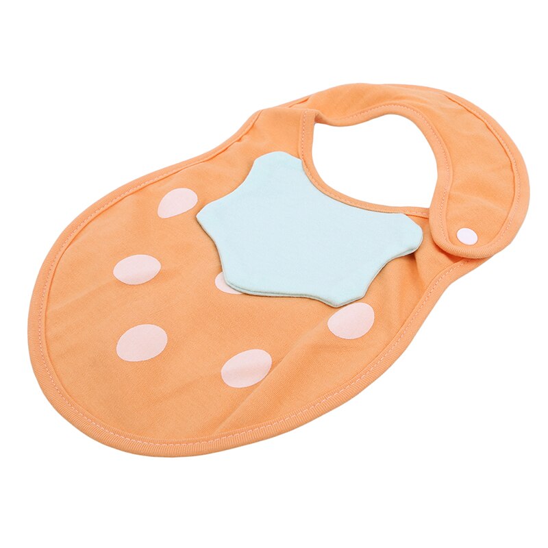 Baby slabbers aardbei katoen waterdicht baberos bebes bandana slab handdoek 2 lagen peuter lunch slabbetjes handdoek boerendoek voor 0-3t