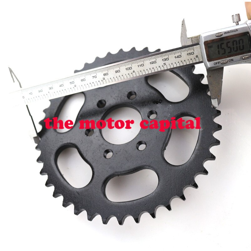 The ATV 150cc 250cc rear chain wheel gear wheel 428-40 teeth.168 AM TM