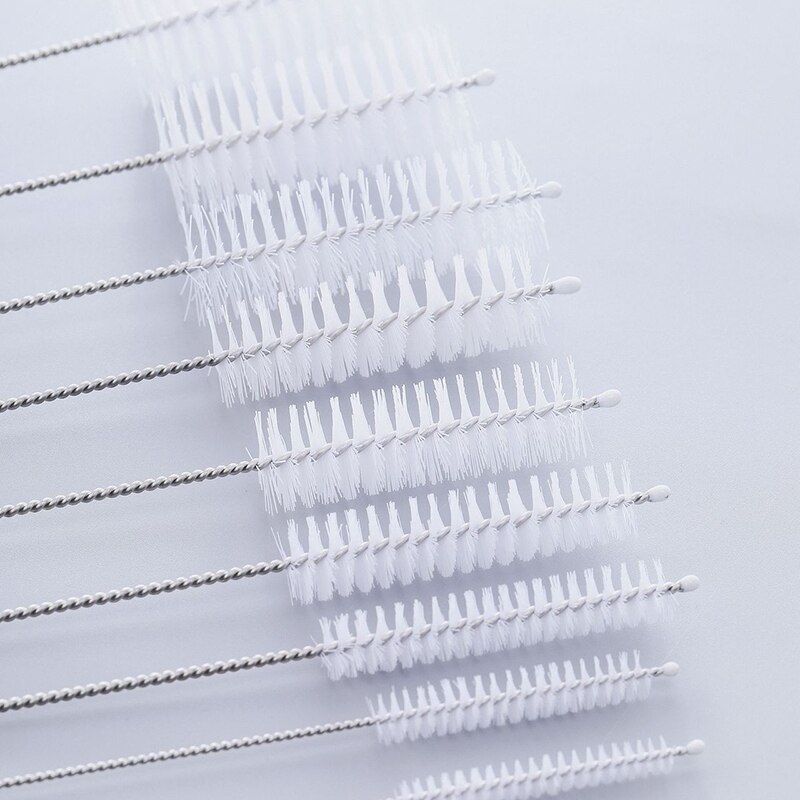 10 sztuk/zestaw butelka dla dziecka szczotki robić czyszczenia gospodarstwa domowego sutek szczotka robić butelek rury słomka szczotki butelka mleka czyste materiały