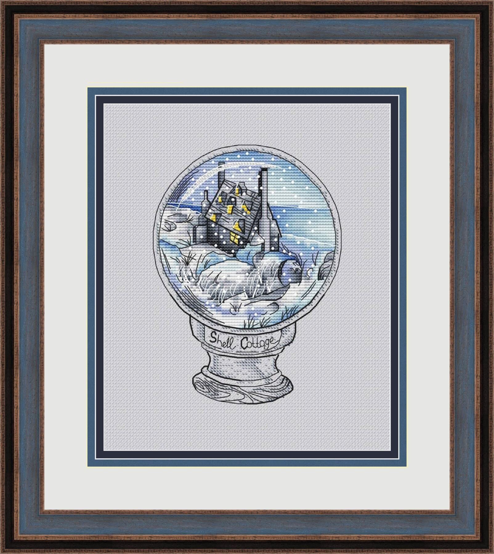 Zz1407 diy homefun kit de ponto cruz pacotes contados kits de costura cruzada novo padrão não impresso cruz stich pintura conjunto: ZZ1414 / 14ct white