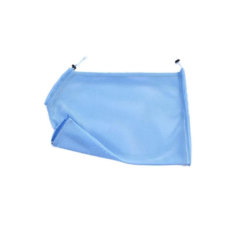 Mesh Cat Grooming Bathing Bag Adjustable Cats Washing Bags For Pet Nail Trimming Injecting Anti Scratch Bite Restraint: Blue