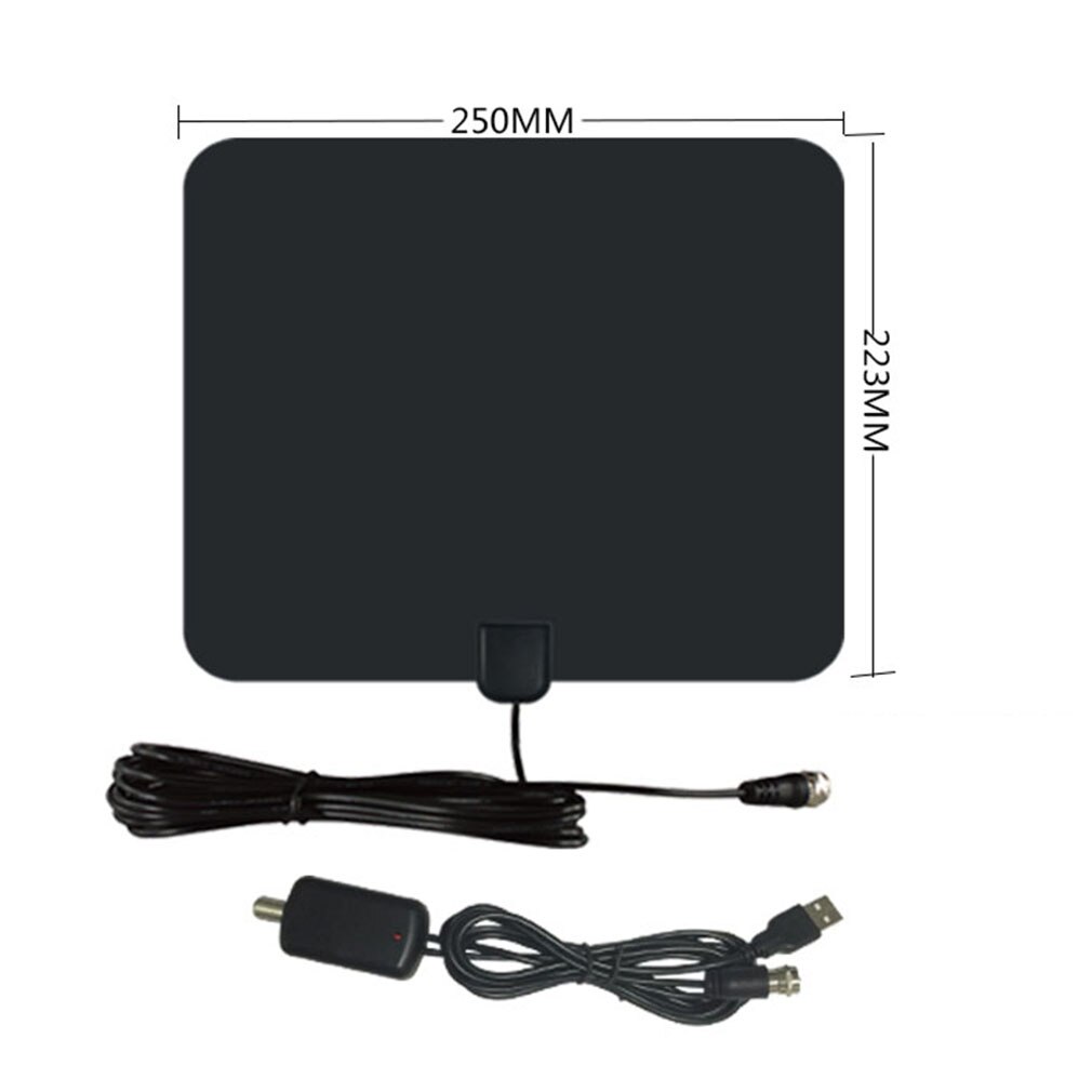 CJH-158A Indoor Digital TV Aerial HDTV Aerial 50 Miles Reception Range High Gain with Multi-directional Capability