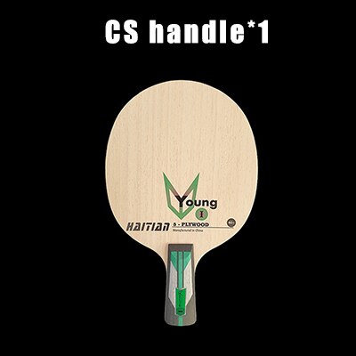 5 ply Table Tennis Blade Pure Wood Light Weight Beginner Training Ping Pong Paddle Racket: CS Short handle