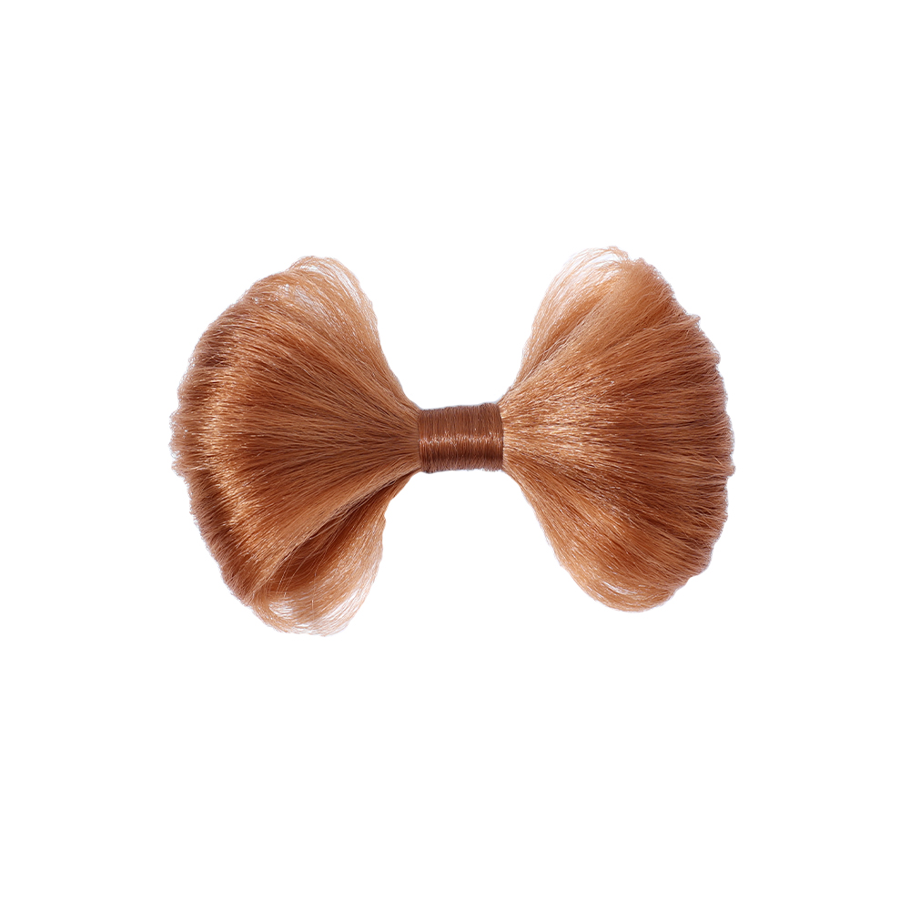 Synthetische Haarschleife Dutts Haarspange Dutt Frisur Schleife Haarschmuck für Frauen Braun Schwarz Chignon Haarnadeln Perücke Haarknoten: Lavendel