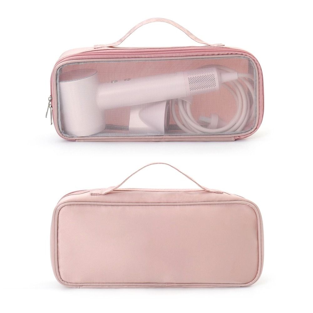Travel Organizer Hair Dryer Carrying Case Dustproof Protective Cover Hair Curler Storage Bag Portable Zipper Desugn