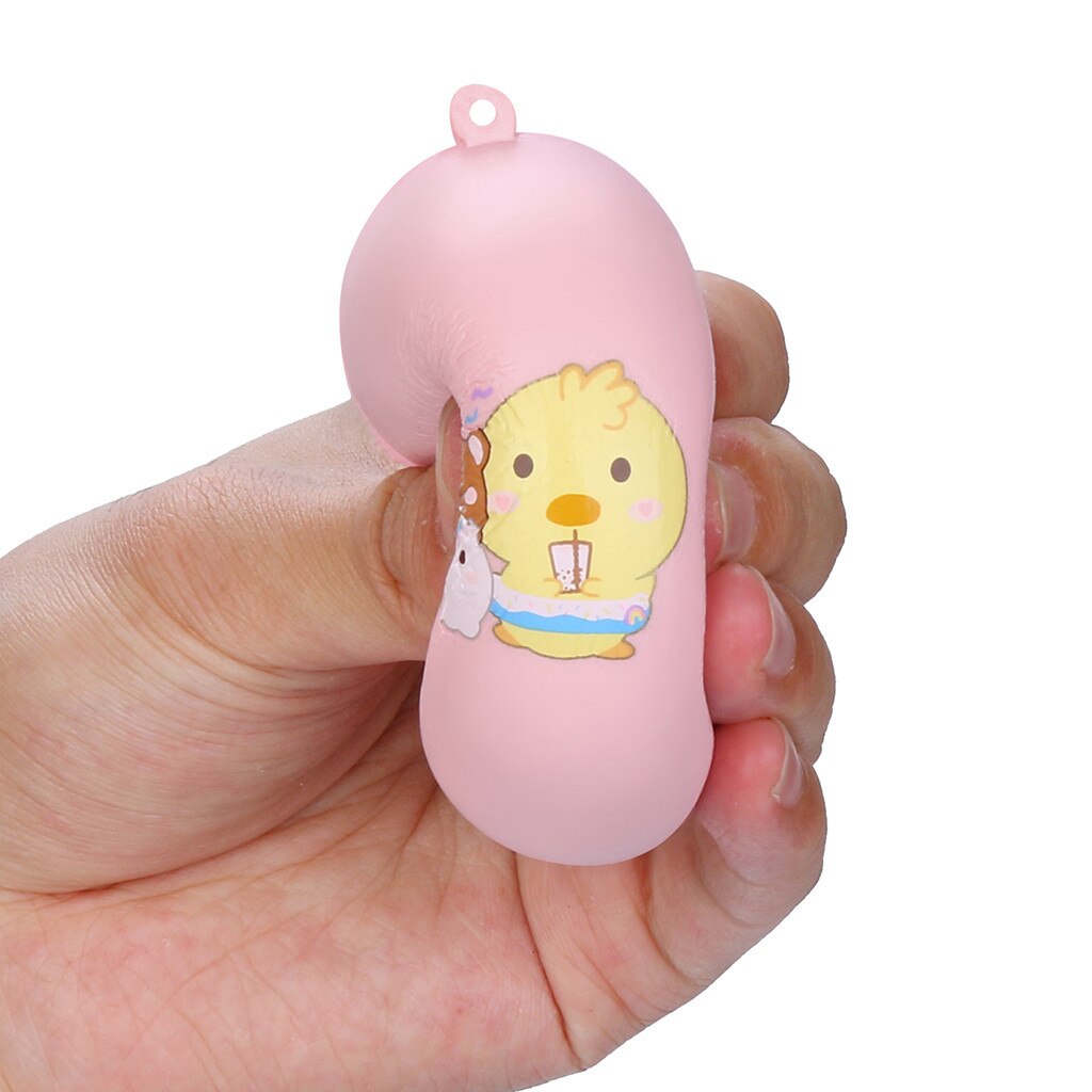 squeak antistress Bread Pendant Scented Charm Slow Rising Stress Reliever Toys Collection stress relief toys for adults squishy