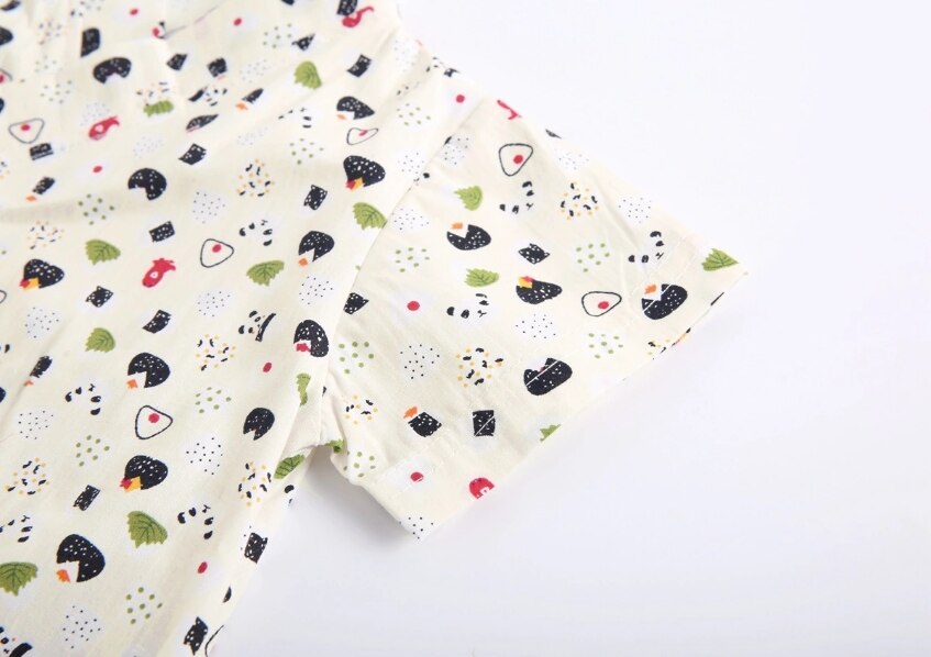 0-3Y recién nacido Kimono ropa de dormir Bebé niños y niñas mono de manga corta de dibujos animados albornoz con impresión de verano lindo bebé atado Kimono